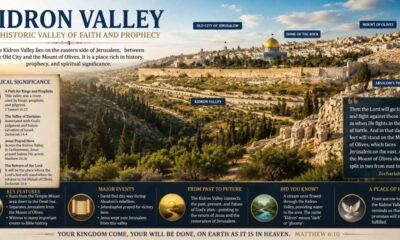 Kidron Valley : The Complete Guide to Its Biblical History, Location, Prophecy, and Spiritual Significance