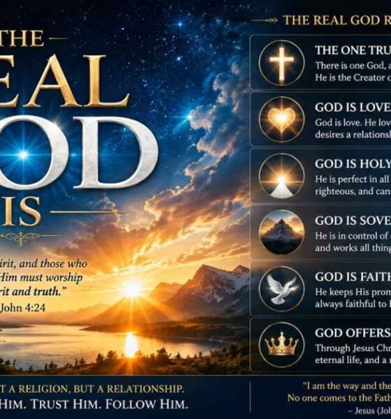 Who real god is: Understanding God's Nature According to the Bible