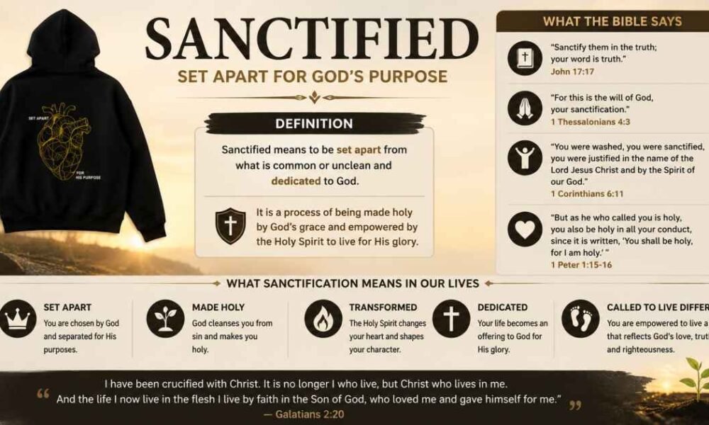 Sanctified Definition : Biblical Meaning, Process, and Spiritual Significance