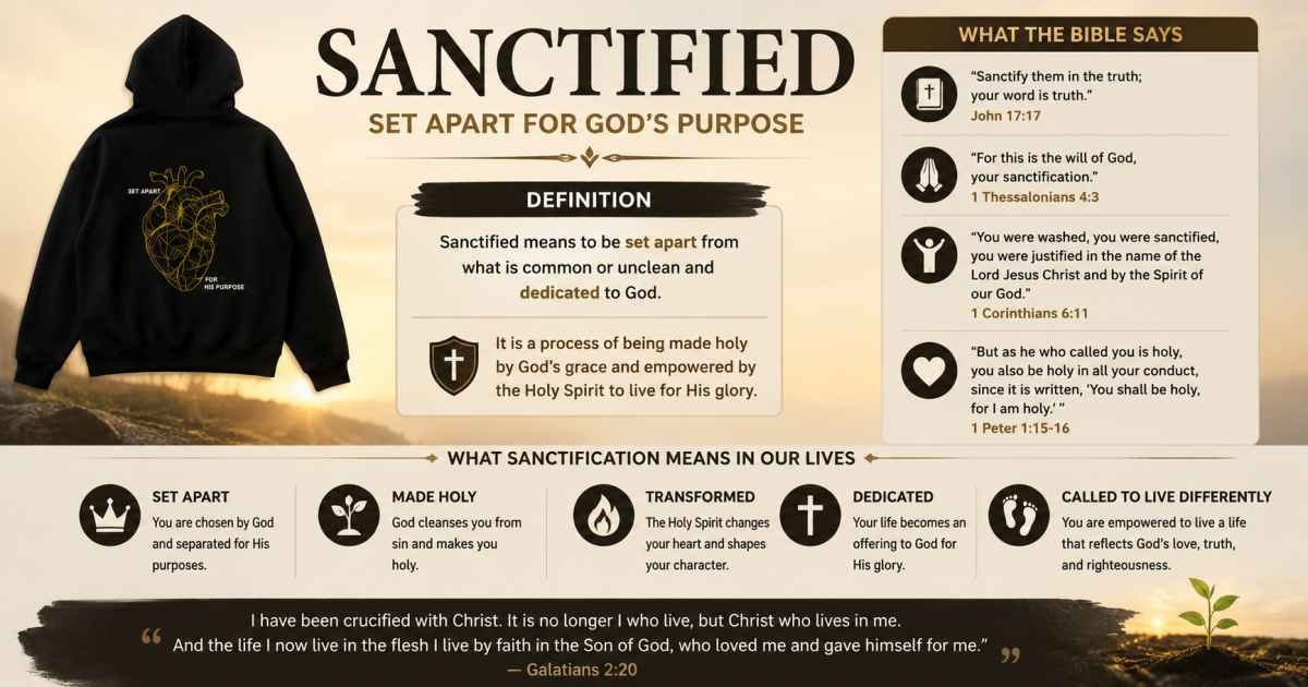 Sanctified Definition : Biblical Meaning, Process, and Spiritual Significance