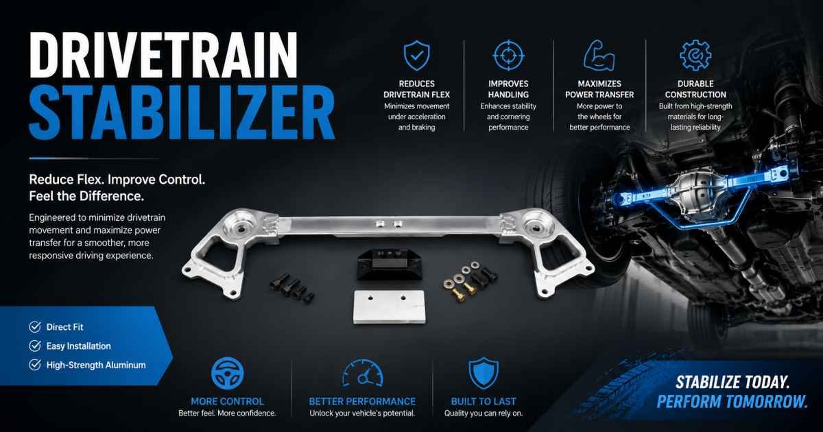 Drivetrain Stabilizer in : The Complete Guide to Better Vehicle Stability, Performance, and Reliability